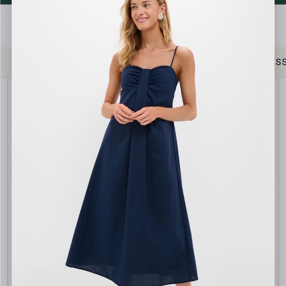Tuckernuck Navy Midi Dress